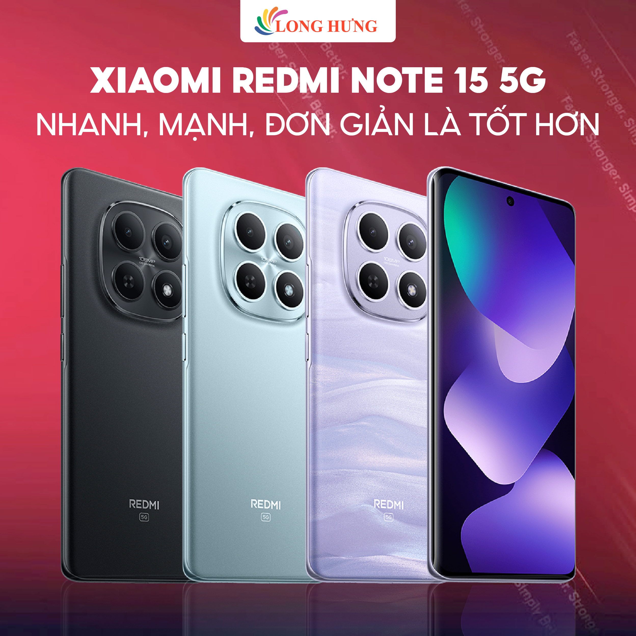 Điện thoại Xiaomi Redmi Note 15 5G (6GB/128GB) - Hàng chính hãng