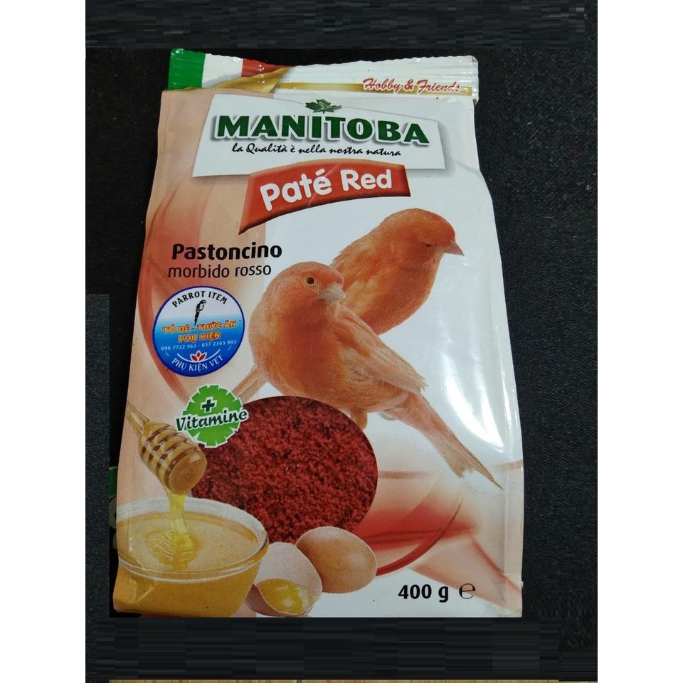 1 gói CÁM ĐỎ Ý (PATE RED) CHO YẾN HÓT MANITOBA