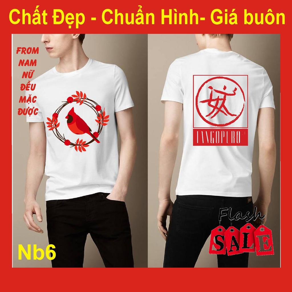 Áo thun chữ nhật NB44,hàn quốc phông thư pháp