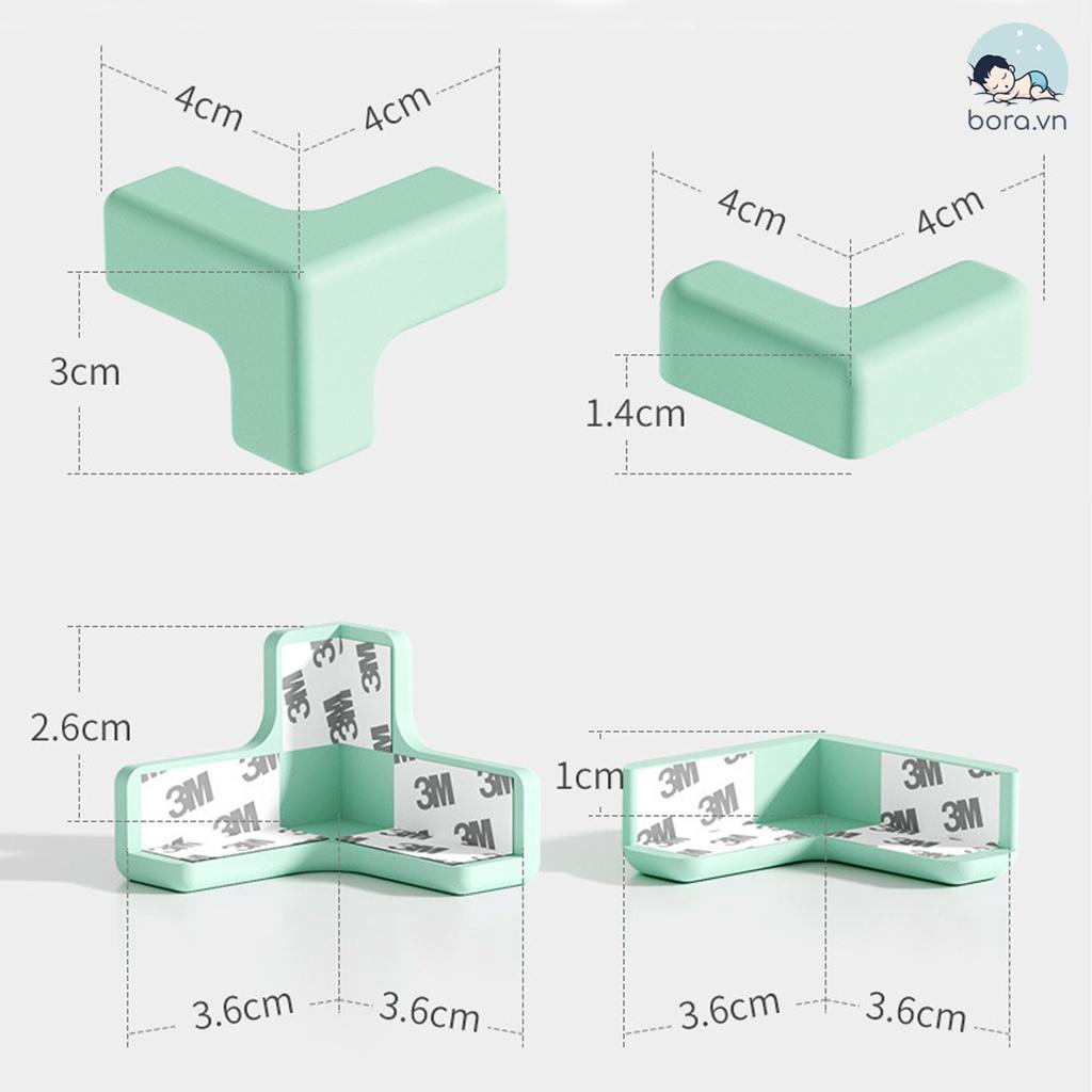 Miếng bọc góc bàn silicon giữ an toàn cho bé