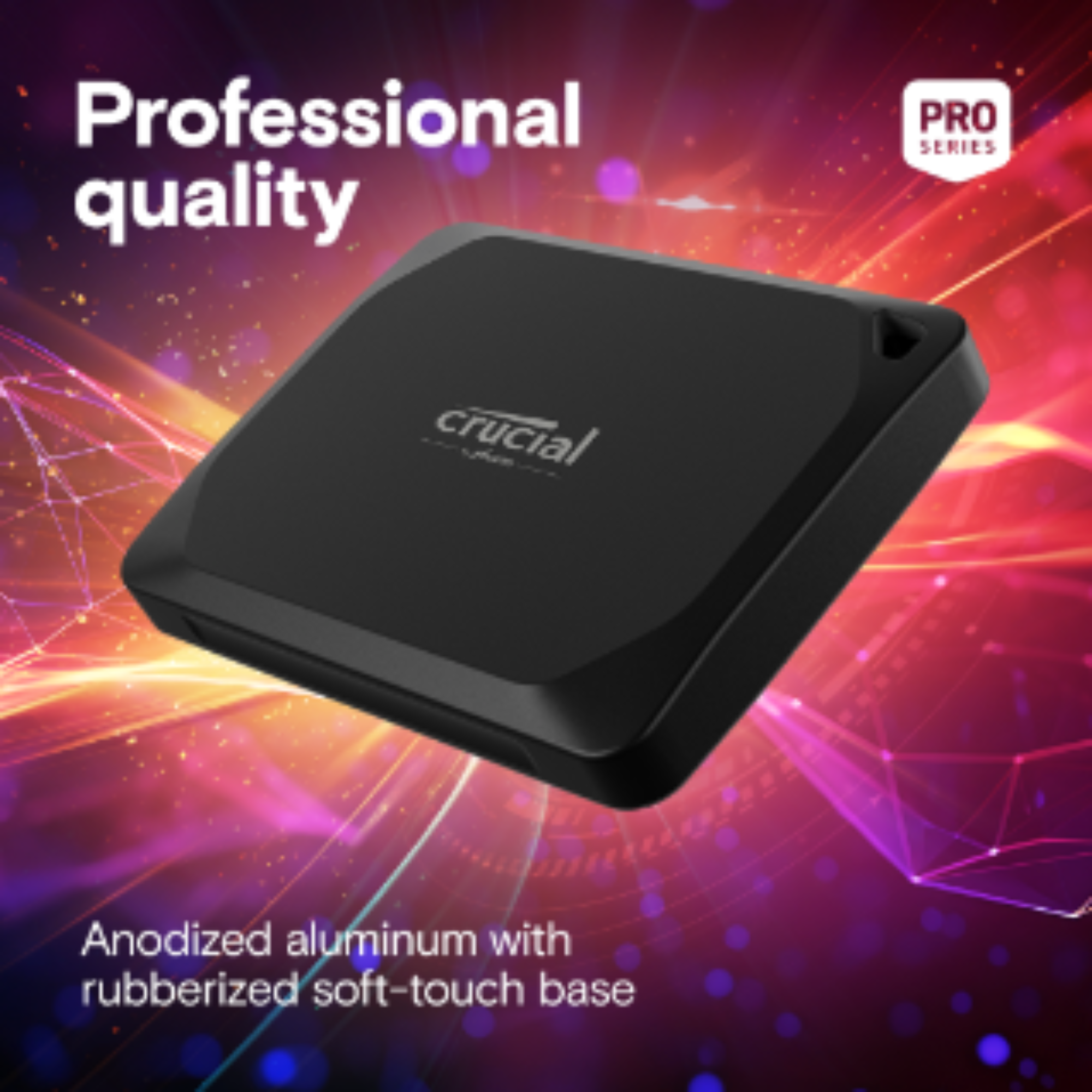 Ổ cứng SSD di động 4TB SSD Crucial X10 Pro USB 3.2 Gen-2 2x2 CT4000X10PROSSD9 - HÀNG CHÍNH HÃNG