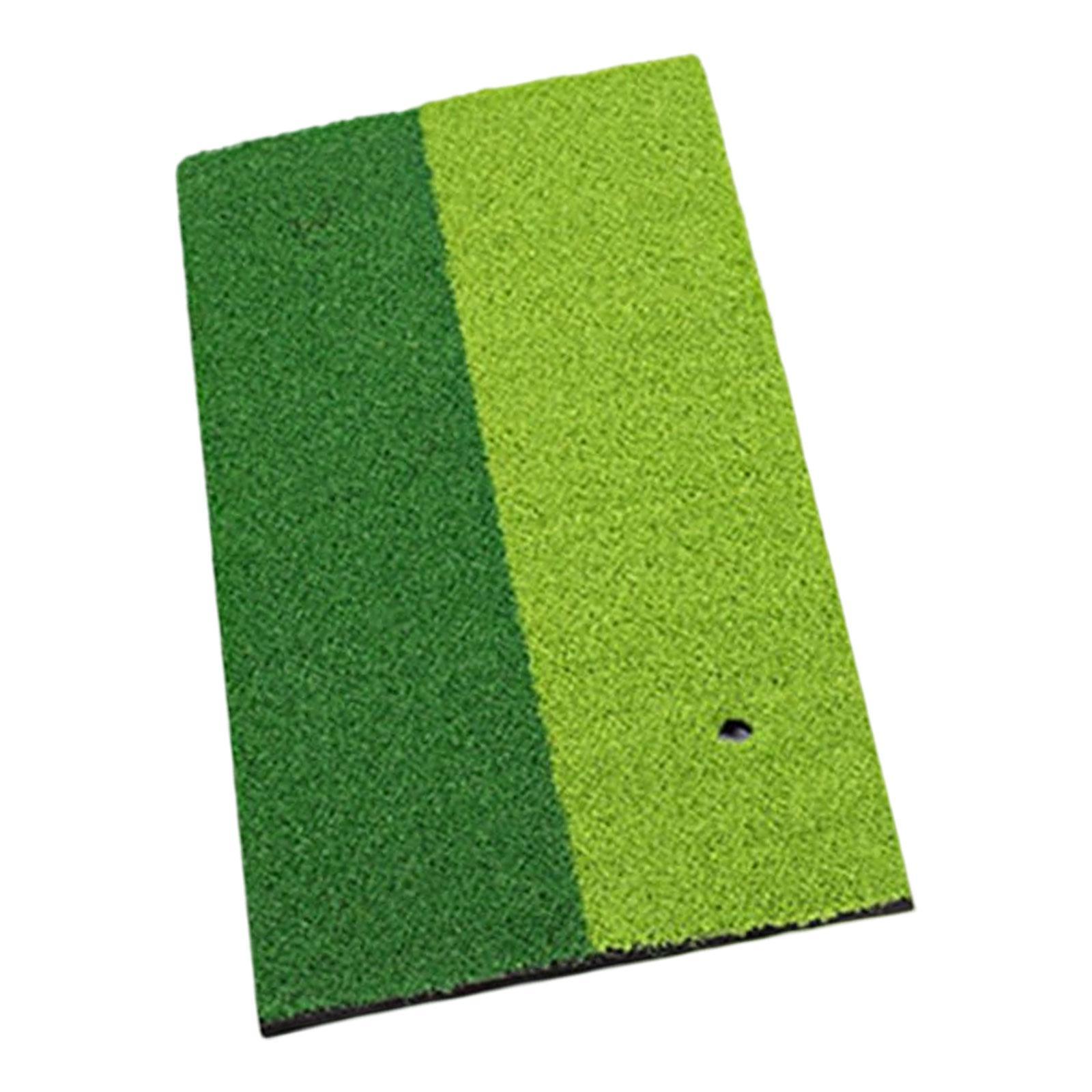 Golf Hitting Mat Grass Mat Swing Trainer for Outdoor Indoor Equipment Gifts