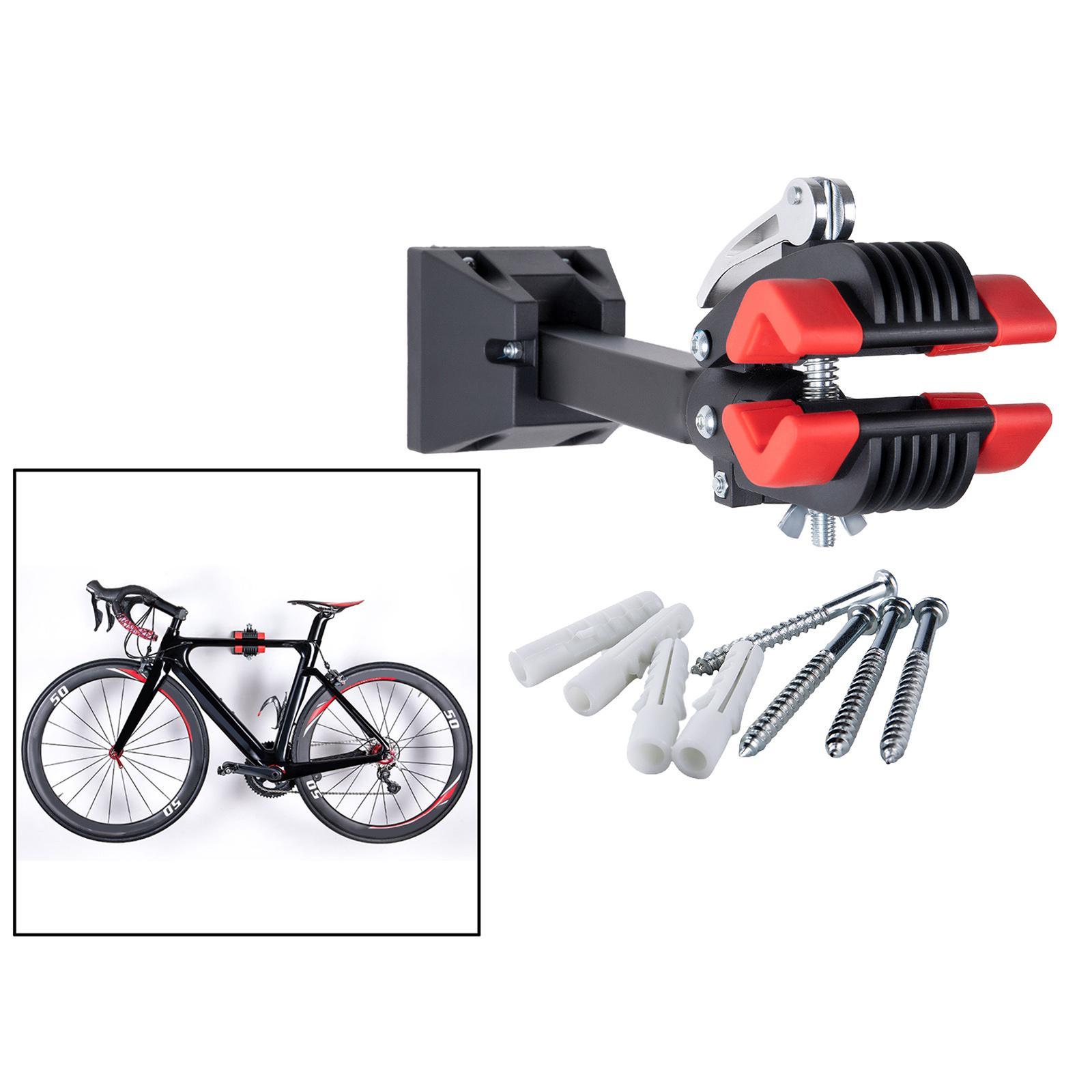 Bike Wall Mount Clamp Storage Garage Holder Hanger Steel Rack