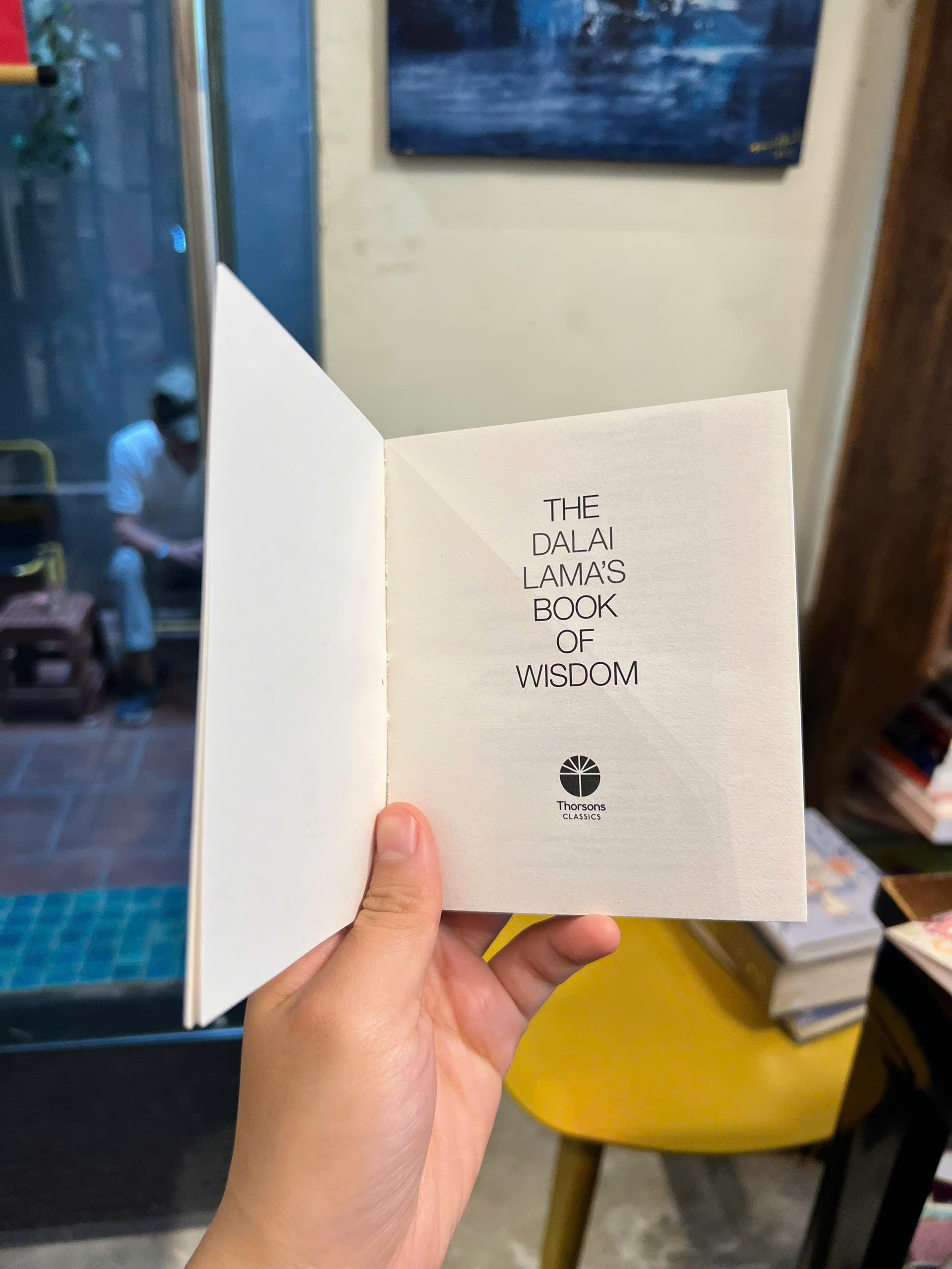Sách - The Dalai Lama's Book of Wisdom by Dalai Lama XIV | Buddhism / Ngoại văn / Khổ nhỏ bỏ túi