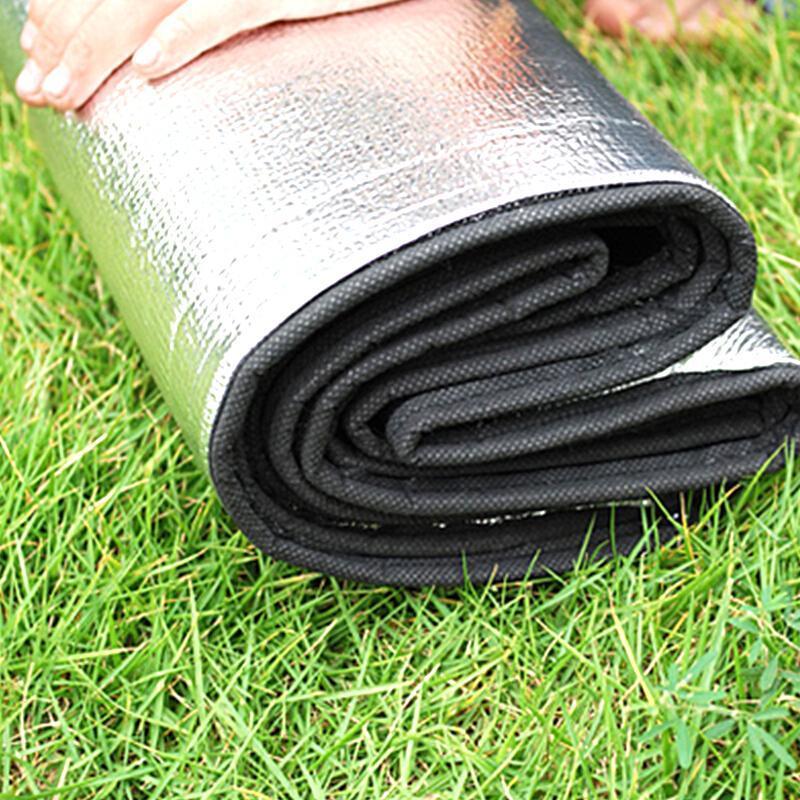 3 Set Aluminum Foil Sleeping Mattress Mat Pad for Outdoor Camping Picnic