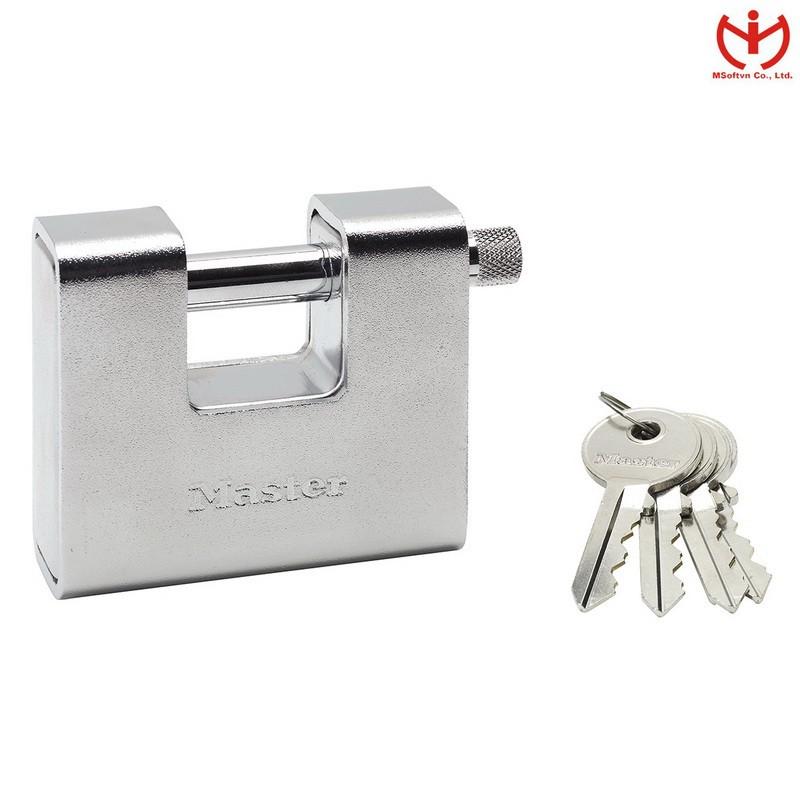 Khóa cầu ngang Master Lock 680 EURD thân rộng 80mm - MSOFT