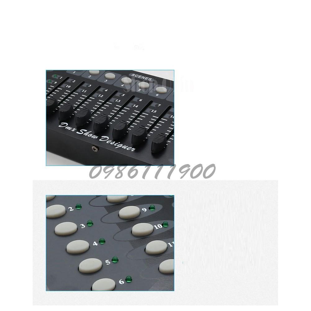 BÀN ĐIỀU KHIỂN ĐÈN SÂN KHẤU DMX 192 MIXER ĐIỀU KHIỂN ÁNH SÁNG
