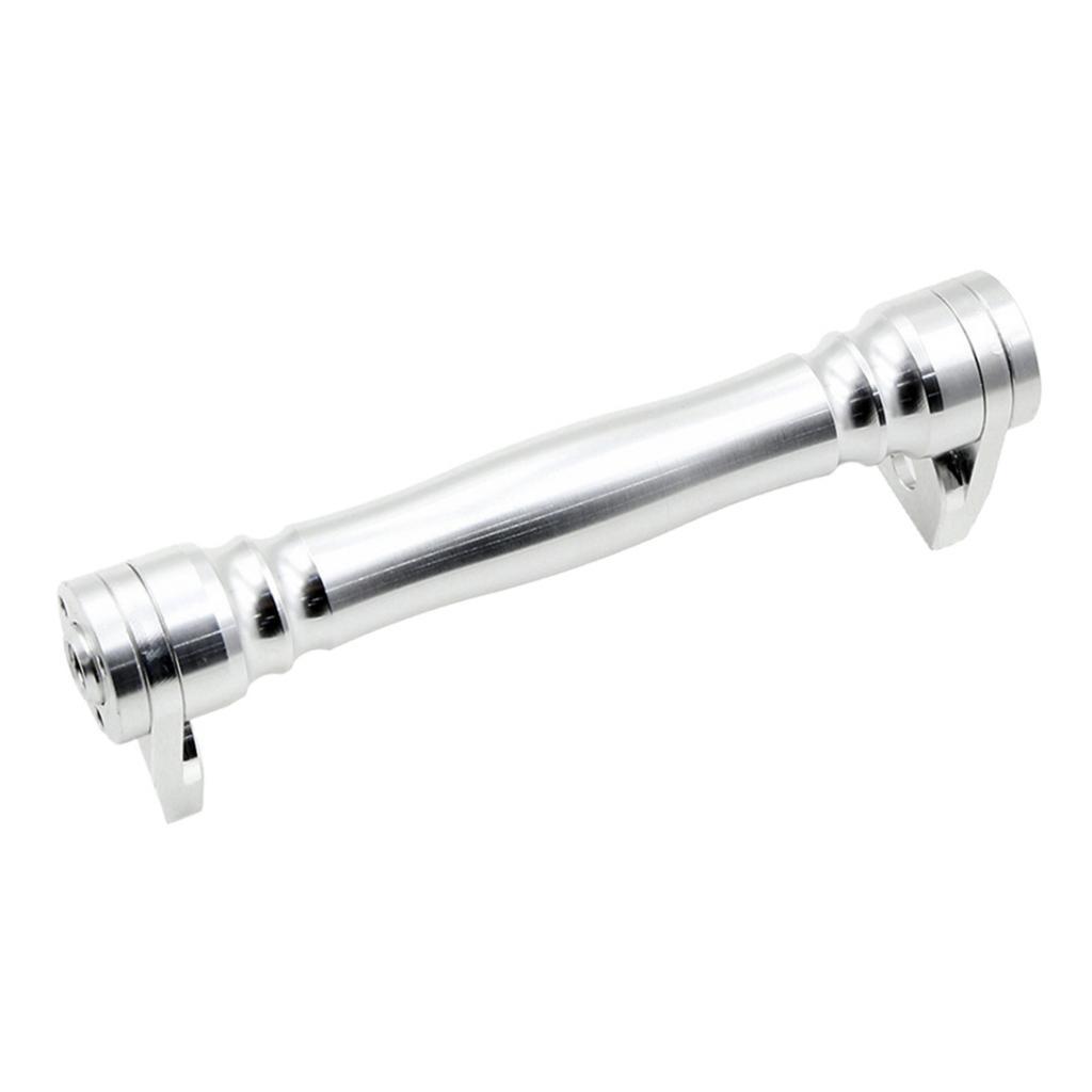 2x Aluminum Alloy Easy Wheel Extension Bars For Brompton Folding Bike Silver