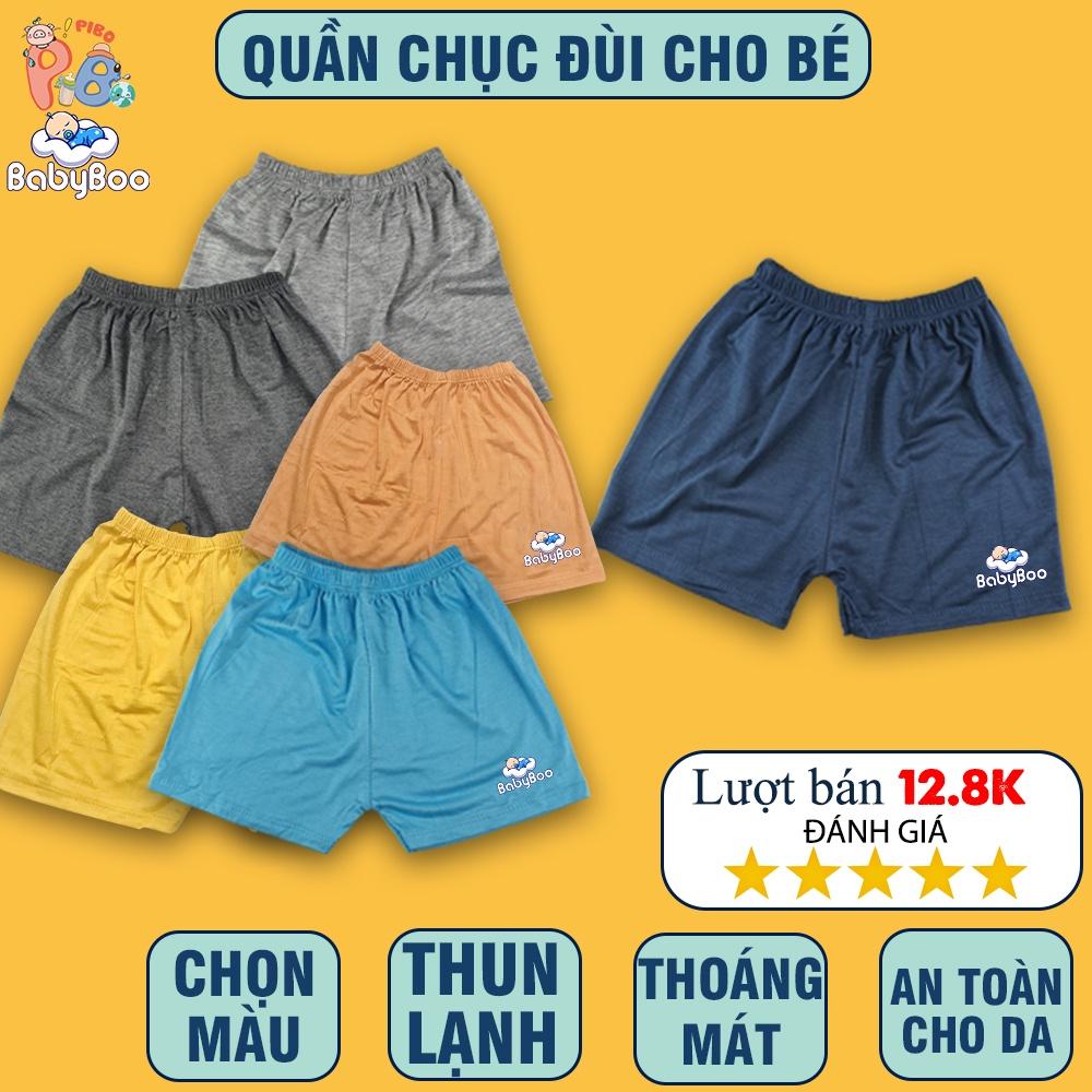 Quần Đùi Chục Cho Bé Trai Bé Gái - Chất Thun Lạnh - PiBo Store- BabyBoo