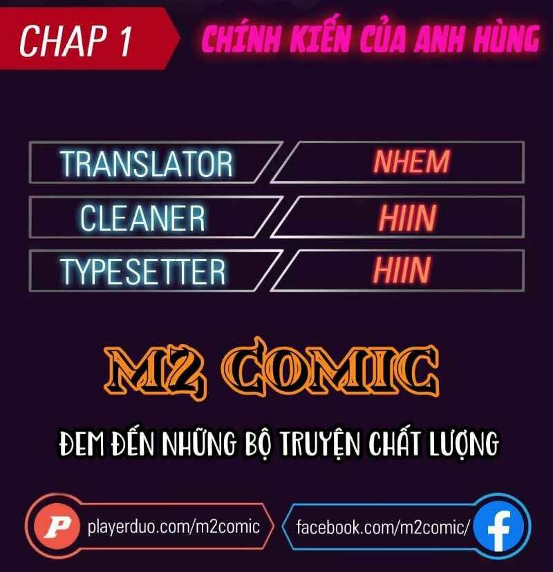 chính kiến của anh hùng chapter 1 2
