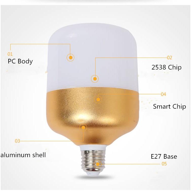 Bóng Đèn Led Siêu Sáng E27 220v 8w 12w 18w 24w 36w 50w