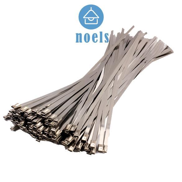 Bộ 100 Dây Rút Bằng Thép Không Gỉ 4.6x300mm