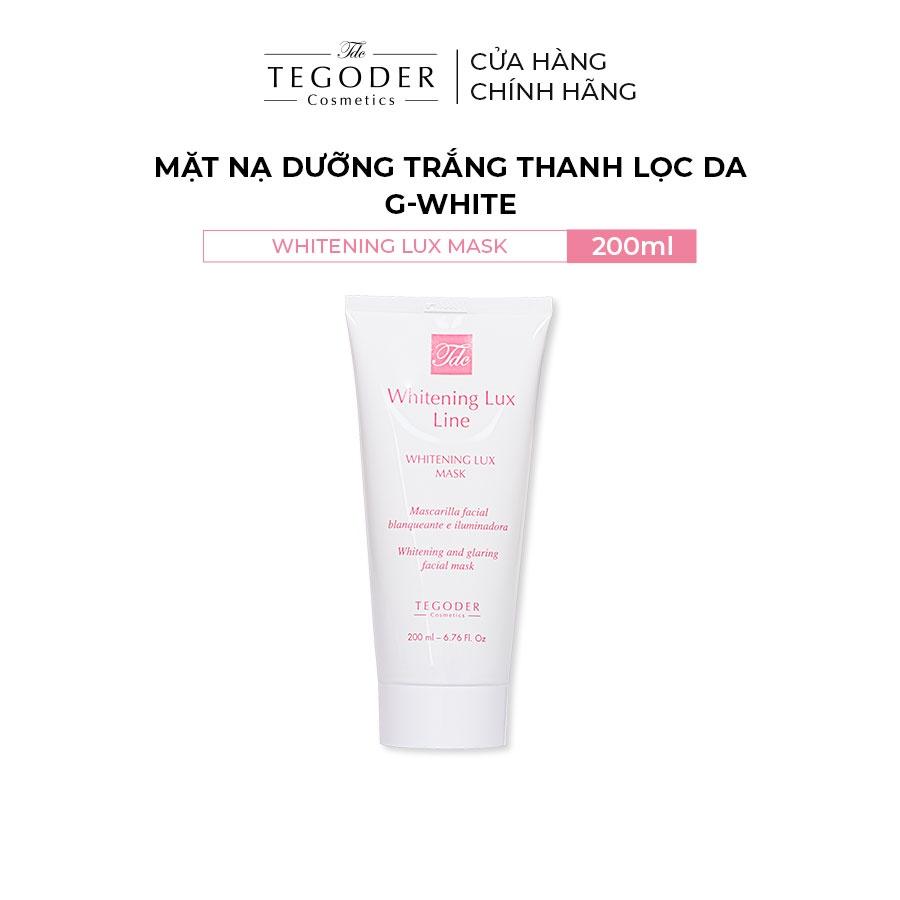 Mặt nạ dưỡng trắng thanh lọc da G-White Tegoder Whitening Lux mask 200 ml mã 7542