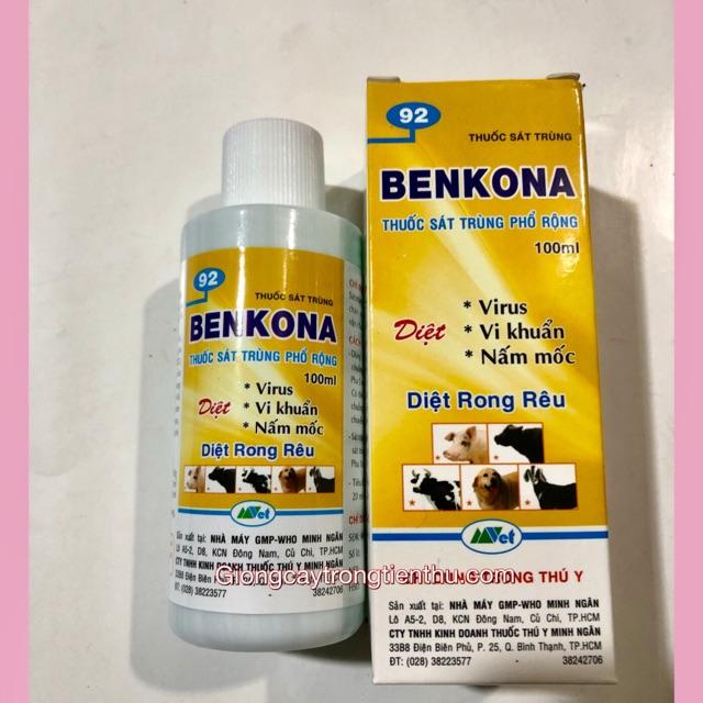 THUỐC SÁT TRÙNG BENCONA 100ml
