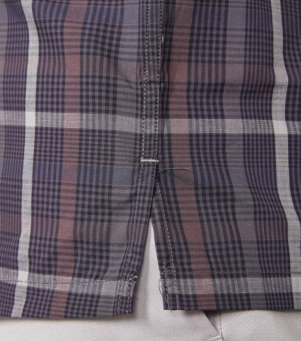 ÁO SƠ MI TAY NGẮN-V46-014621-PU2