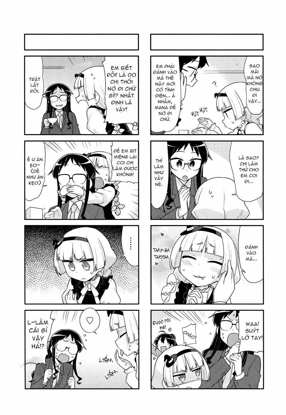 majyo to houki to kurobuchi megane chapter 31 5