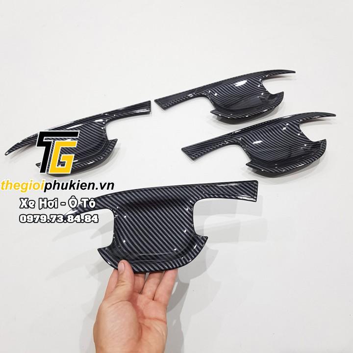 Bộ ốp hõm cửa xe vân Carbon Kia Sorento 2021