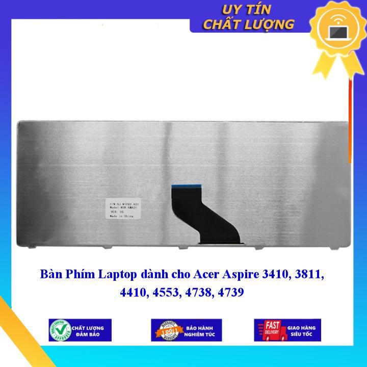Bàn Phím Laptop dùng cho Acer Aspire 3410 3811 4410 4553 4738 4739  - Hàng Nhập Khẩu New Seal