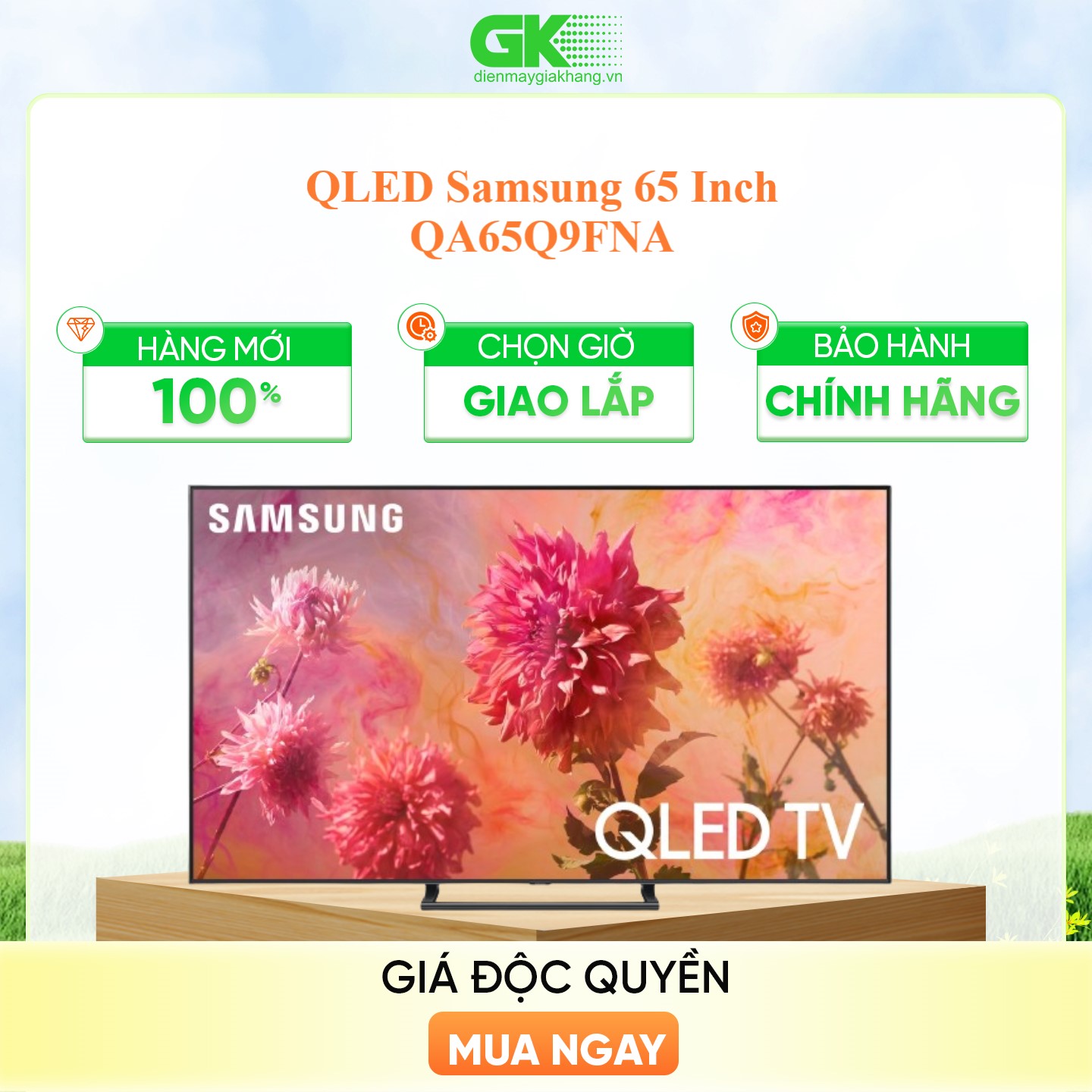 QA65Q9FNA - QLED SAMSUNG 65 Inch QA65Q9FNA - Hàng Chính Hãng - Chỉ Giao Hồ Chí Minh