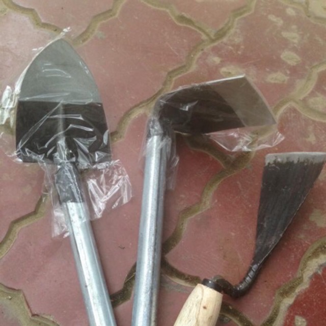 Combo 3 dụng cụ chăm sóc hoa, cây cảnh, rau cầm tay nhỏ