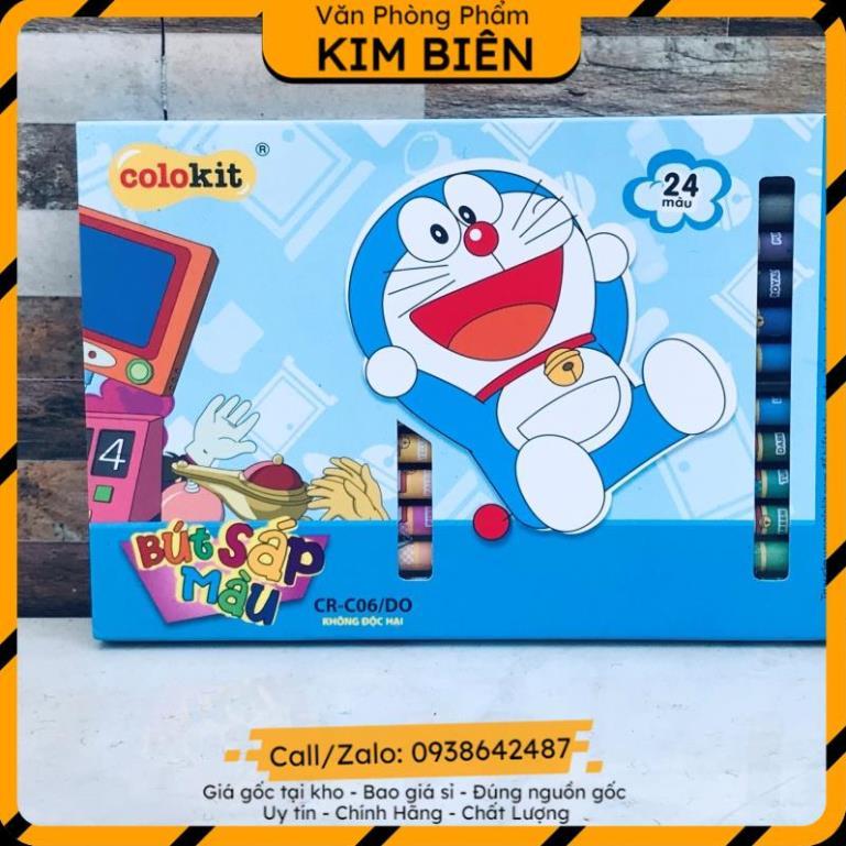 ️sỉ vpp,sẵn hàng️ Bút sáp màu TL Colokit CR-CO5 ,CR-06 có 18 màu và 24 màu - VPP Kim Biên