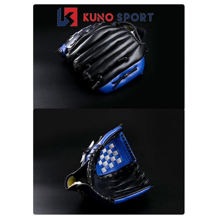 Găng tay bóng chày da pu  KUNOSPORT size tay 10,5/11,5/12,5inch găng tay chơi bóng chày cao cấp