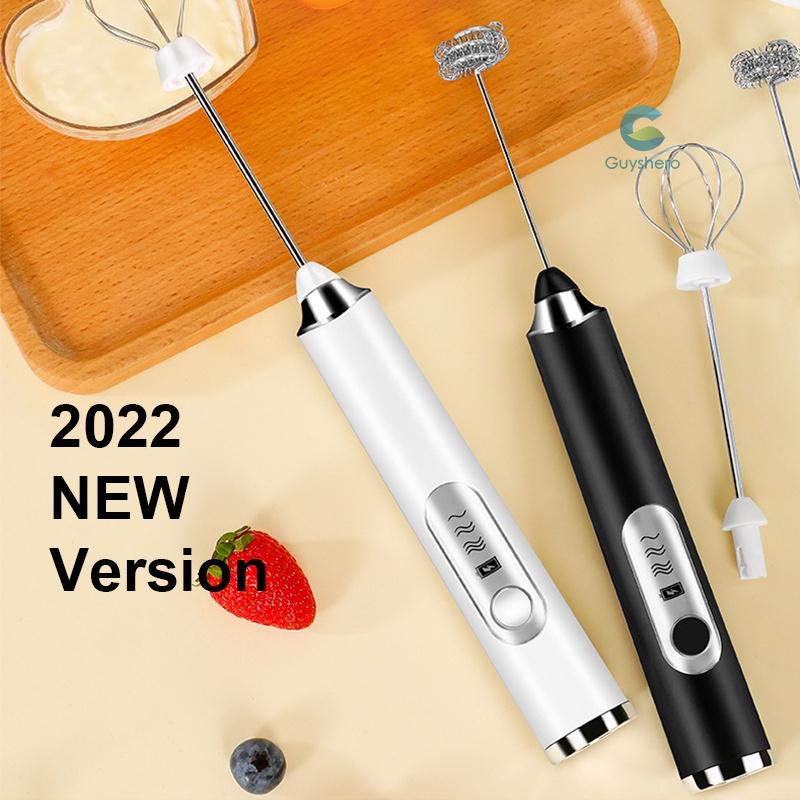 Máy Đánh Trúng Tạo Bọt Cafe 3 Cấp Độ 2 Đầu Sạc USB