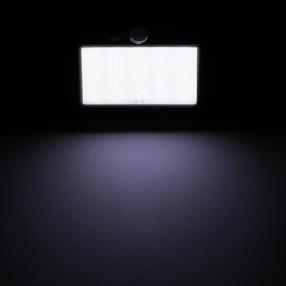 Đèn LED Năng Lượng Mặt Trời Cảm Biến Chuyển Động Treo Tường ngoài trời, chống nước