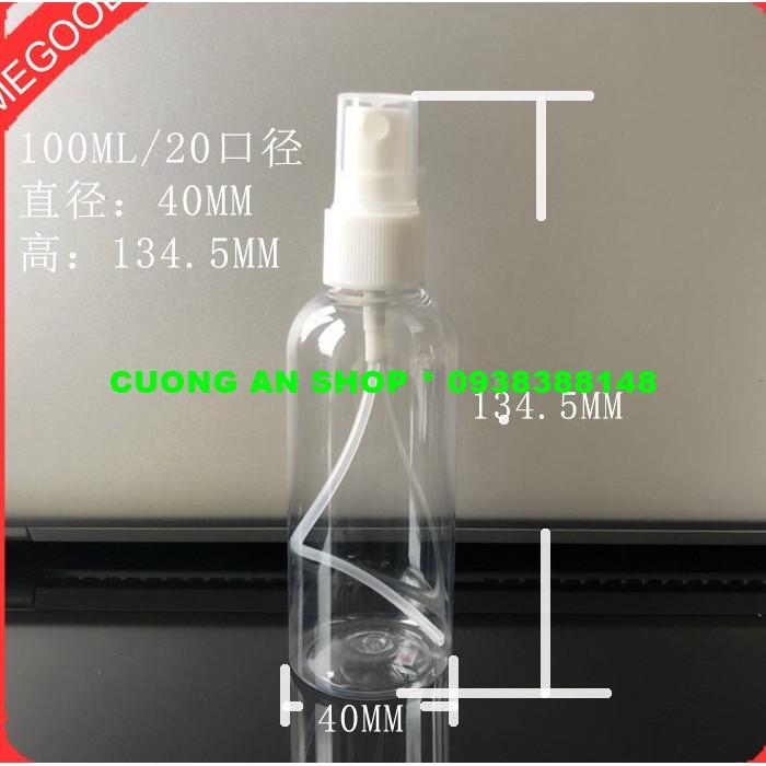 Chai xịt phun sương 100ml