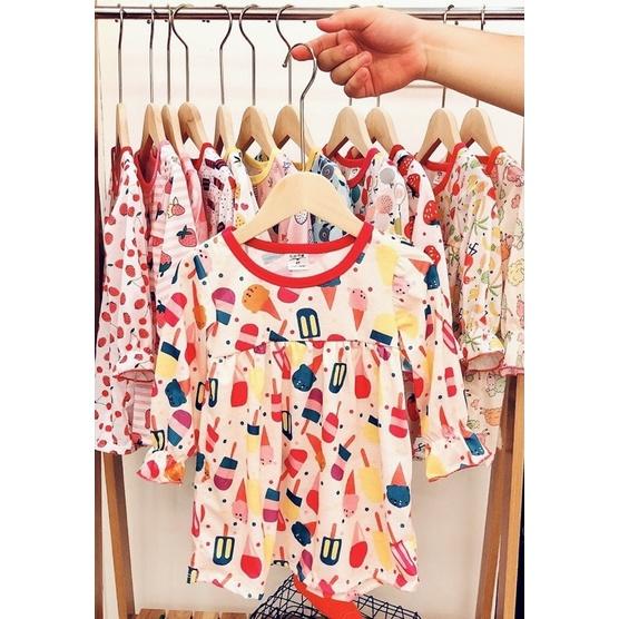 Váy babydoll cho bé gái 2-7 tuổi