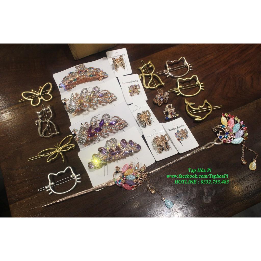 SET 4 KẸP TÓC HÌNH BƯỚM BƯỚM