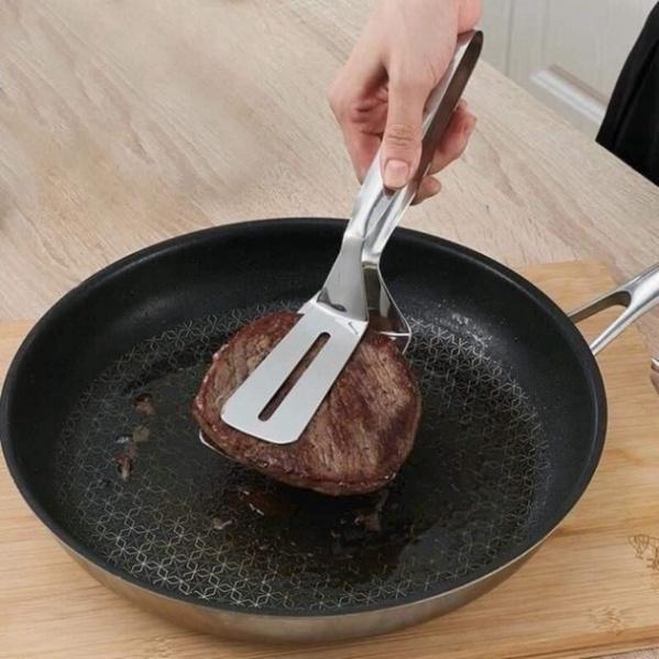 KẸP INOX GẮP NÓNG THỨC ĂN AN TOÀN TIỆN LỢI