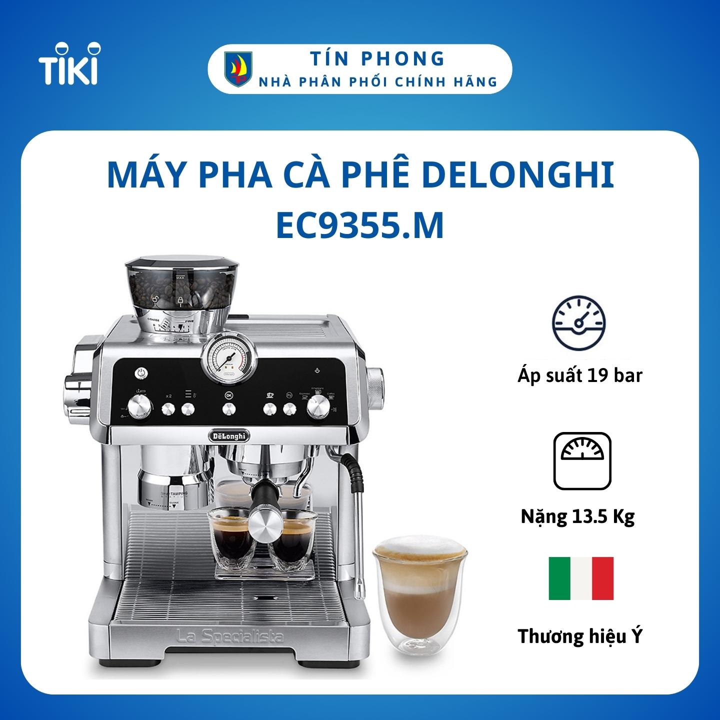 Máy Pha Cà Phê DeLonghi EC9355.M - Hàng Chính Hãng