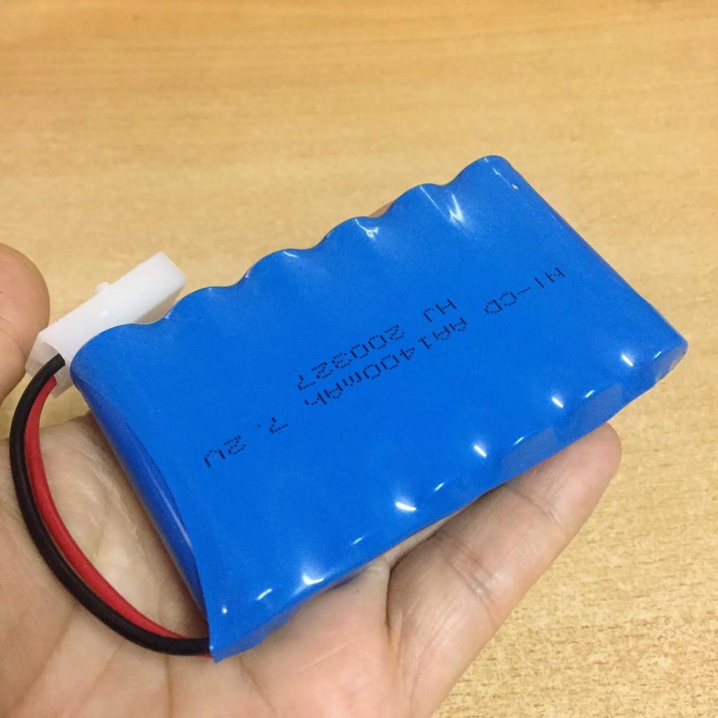 Pin sạc 7.2V dung lượng 1400mAh chân cắm ket 2p