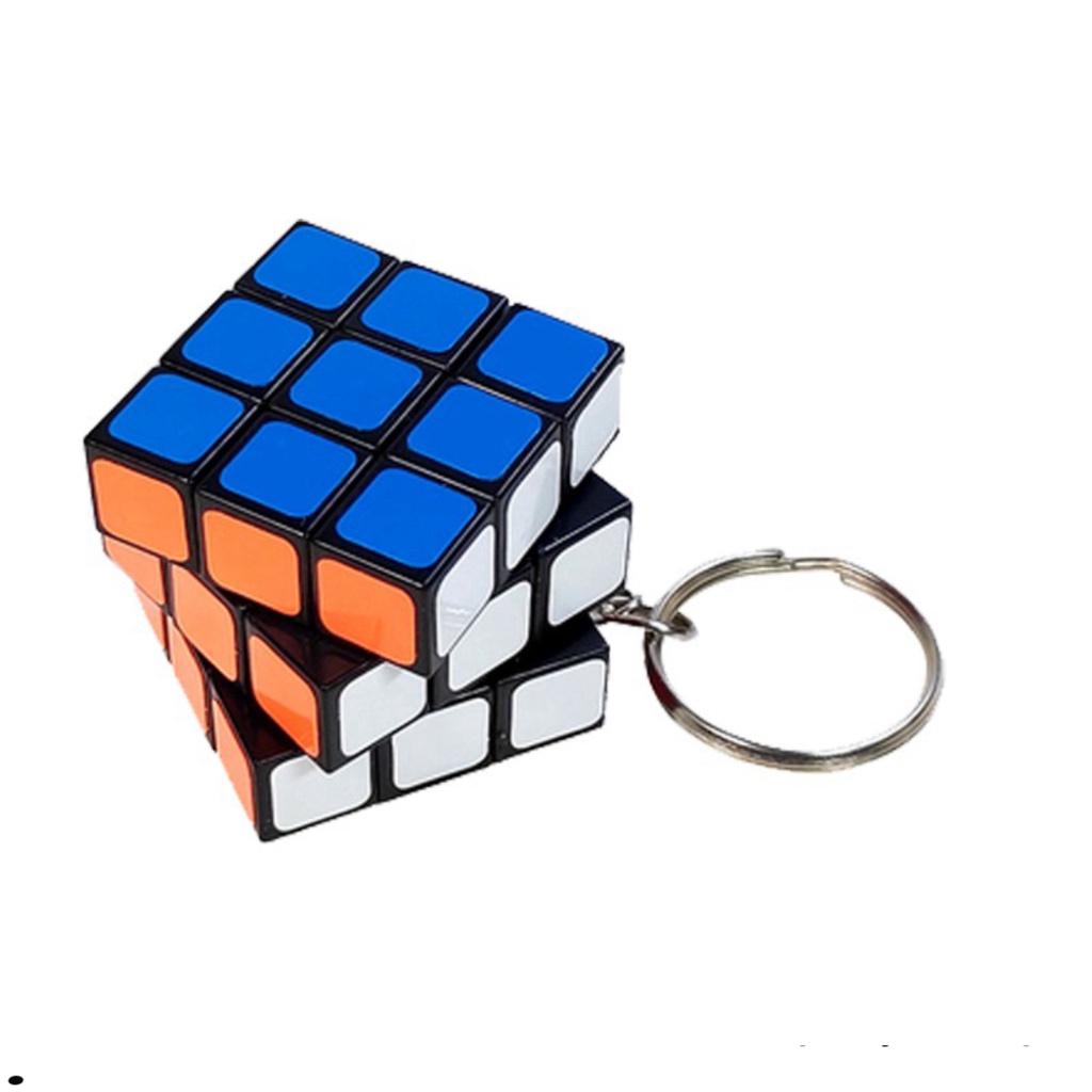 Móc chìa khóa gắn đồ chơi khối rubik 3x3 CHENGMEI