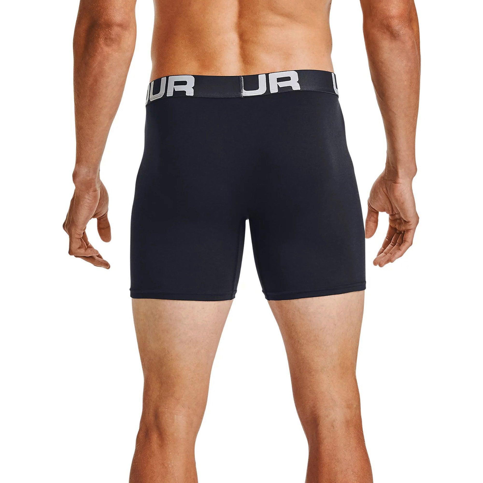 Quần lót nam Under Armour Charged Cotton 6&quot; Boxerjock 3 Pack - 1363617