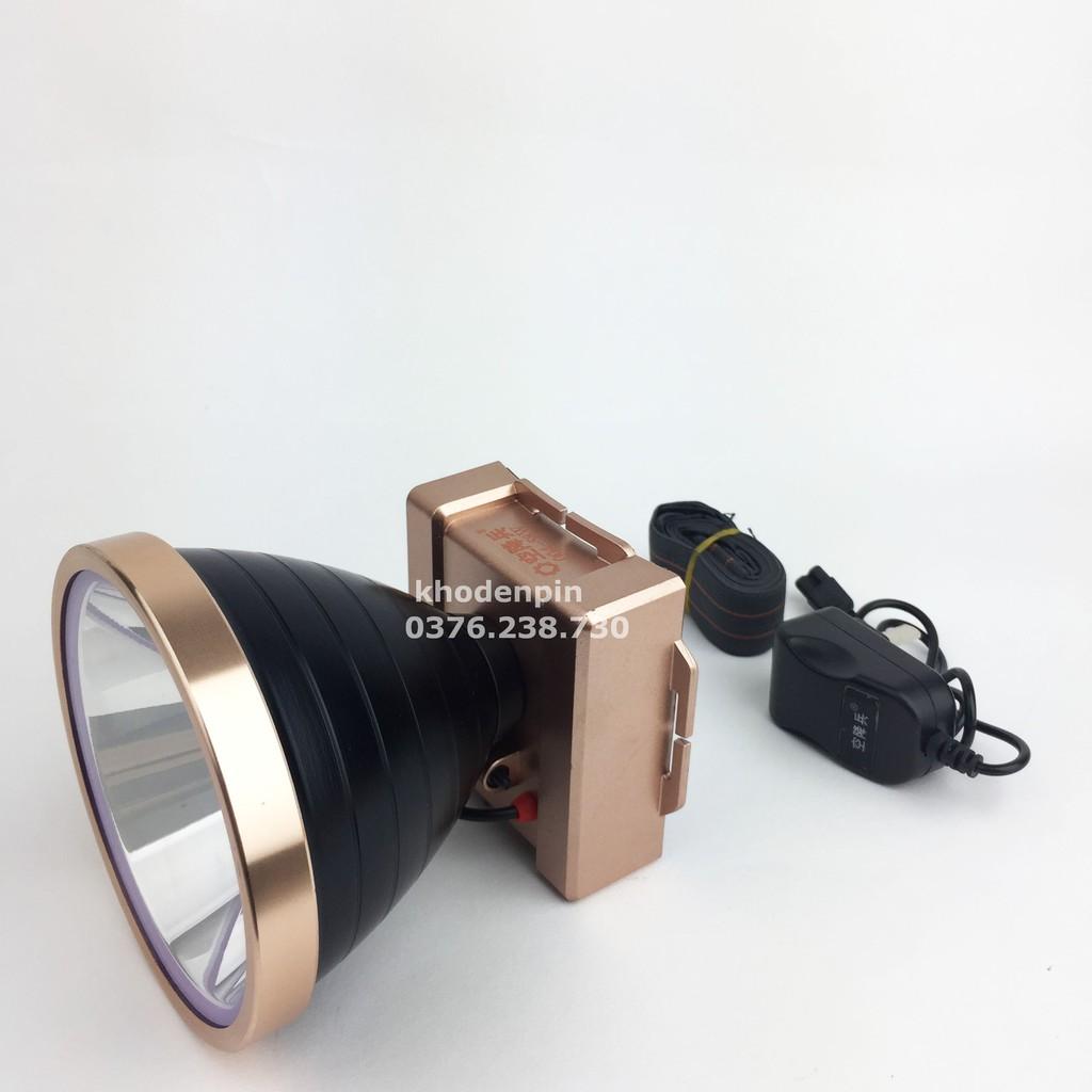 Đèn pin đội đầu cao cấp chống nước siêu sáng Mã 004 Pin bền bỉ