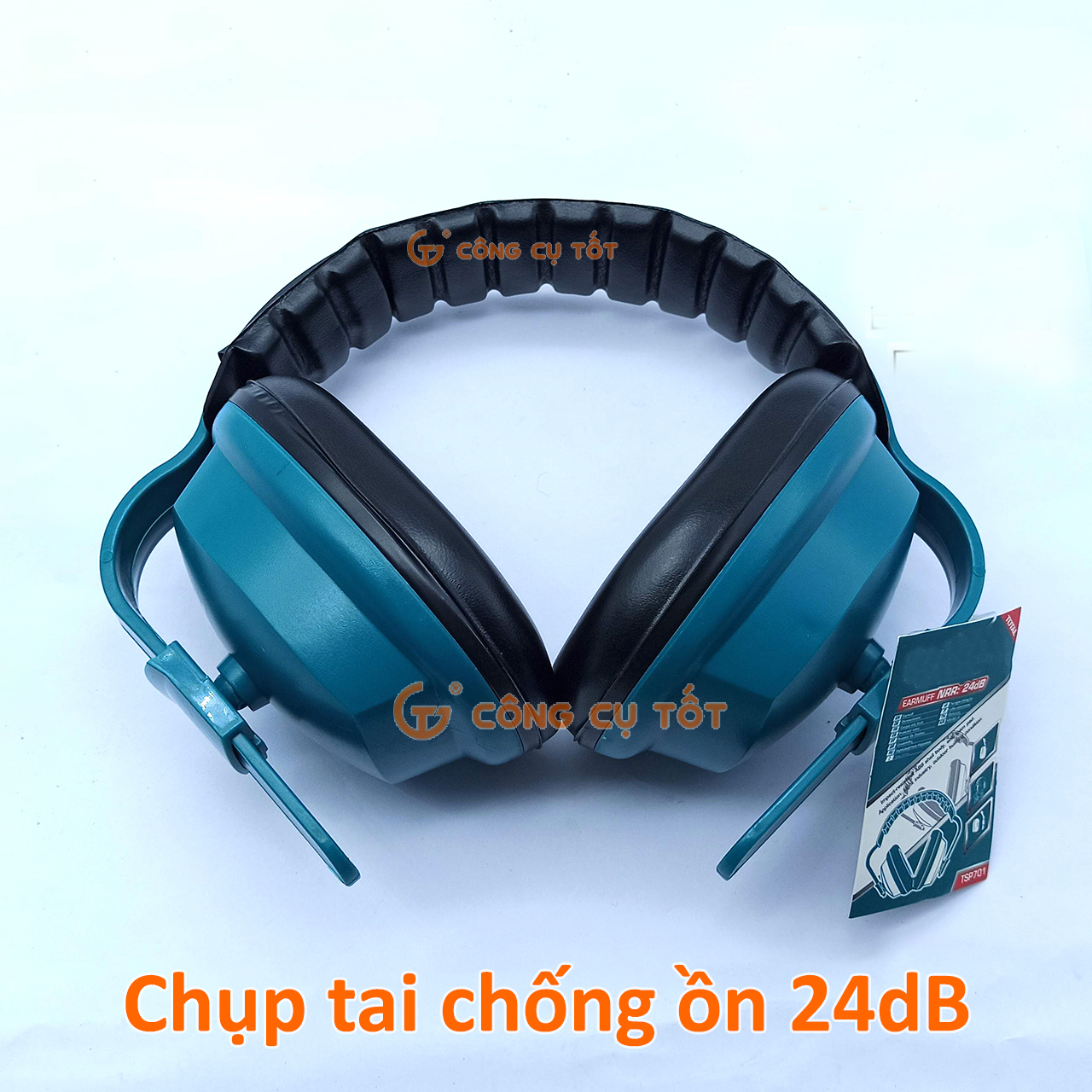 Chụp tai chống ồn độ giảm âm 24dB