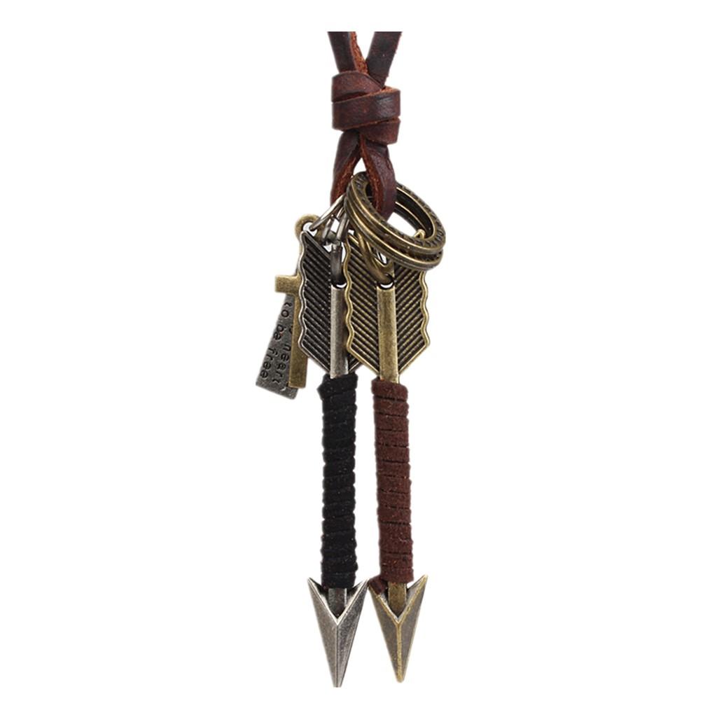 Fashion Couples Vintage Head Pendant Long Chain Necklace Jewelry Gift