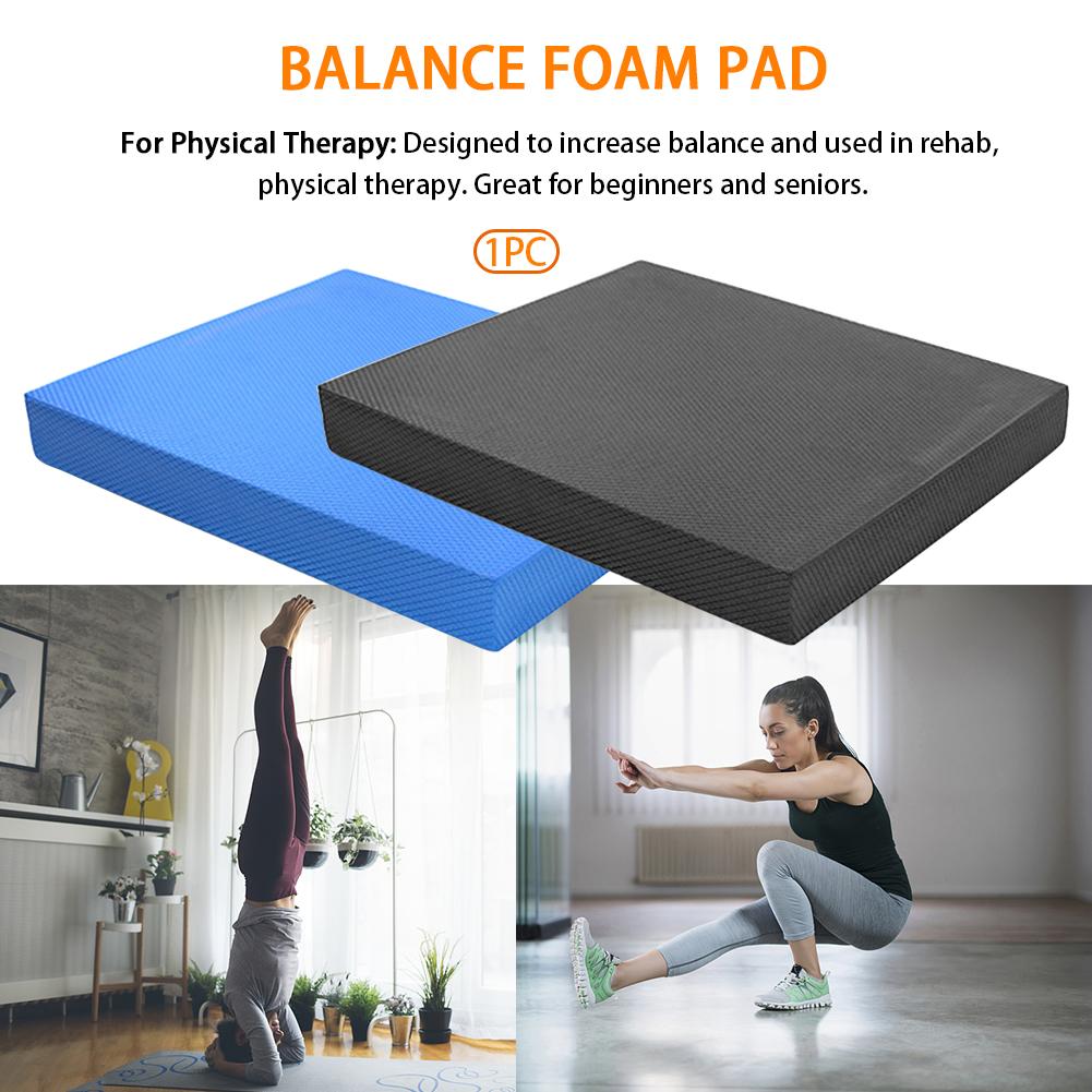 Đệm Ghế Cân Bằng Miếng Xốp Không Trượt Luyện Sức Mạnh TPE Mềm Đầu Gối Phục Hồi Chức Năng Tập Yoga Tập Thể Dục Cho Vật Lý Trị Liệu
