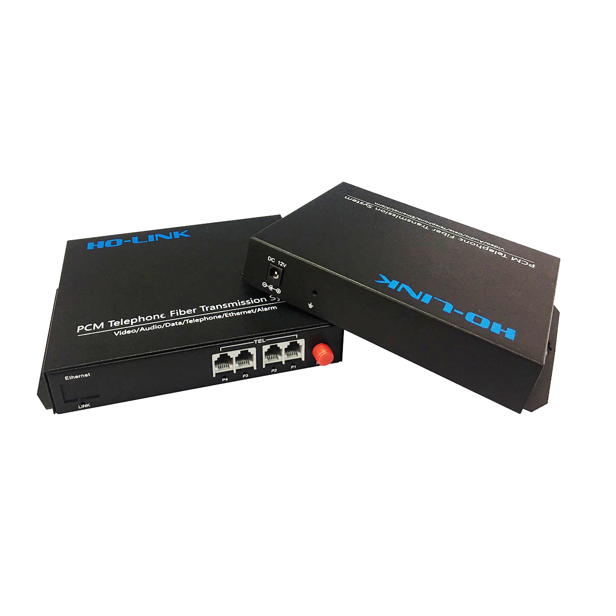 Bộ chuyển đổi quang thoại 4 Kênh J11 Ho-link HL-4PCM-20T/R - Hàng Chính hãng