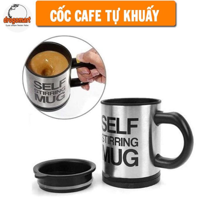 Cốc tự khuấy thông minh, cốc tự pha cafe Self Stirring Mug, Ly cafe tự khuấy - DG0333