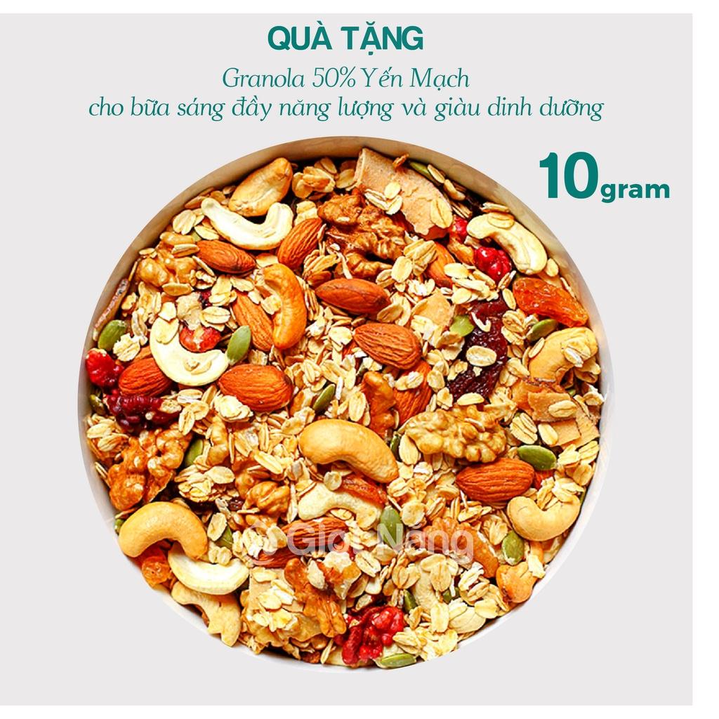 Ngũ Cốc Giảm Cân Granola Ăn Kiêng Siêu Hạt Thêm Óc Chó Dinh Dưỡng Không Đường Ít Yến Mạch từ Nông Sản Sạch Giọt Nắng