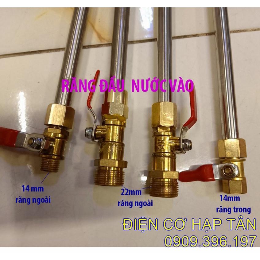 BÉC XỊT RỬA MÁY LẠNH CÁN DÀI… ỔN ĐỊNH THẲNG , CONG , 360 , phun thuốc trừ sâu, rửa điều hòa