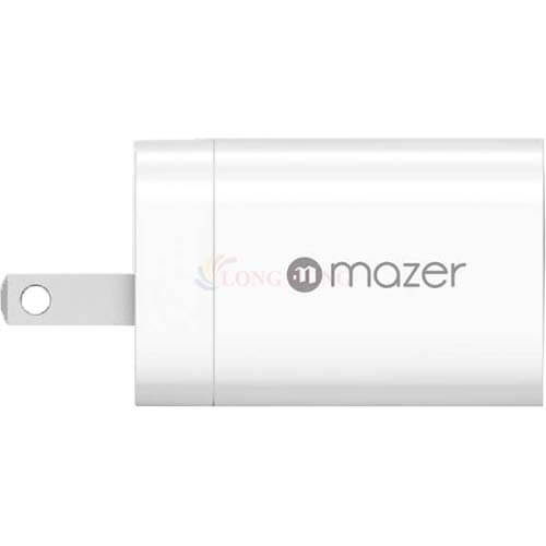 Cốc sạc Mazer Infinite.Boost SuperMINI Pro 33W 1 Type-C 1 USB M-GAN2-T33W(US) - Hàng chính hãng