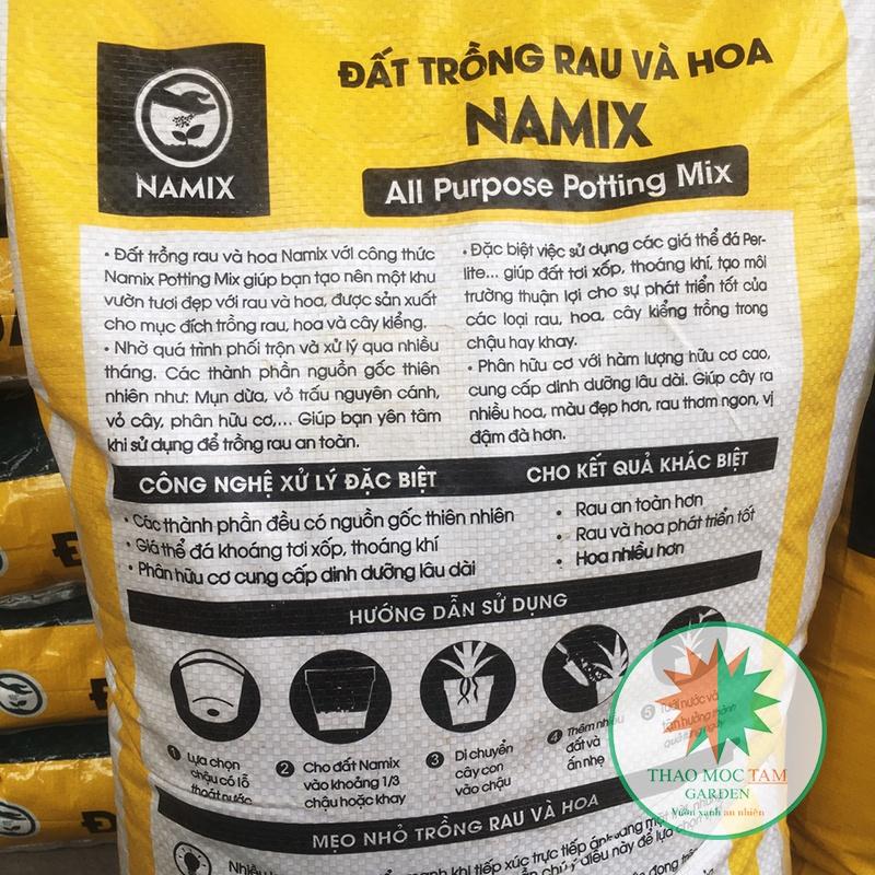 Đất trồng rau và hoa Namix Bao 20dm3 (All Purpose Potting Mix)