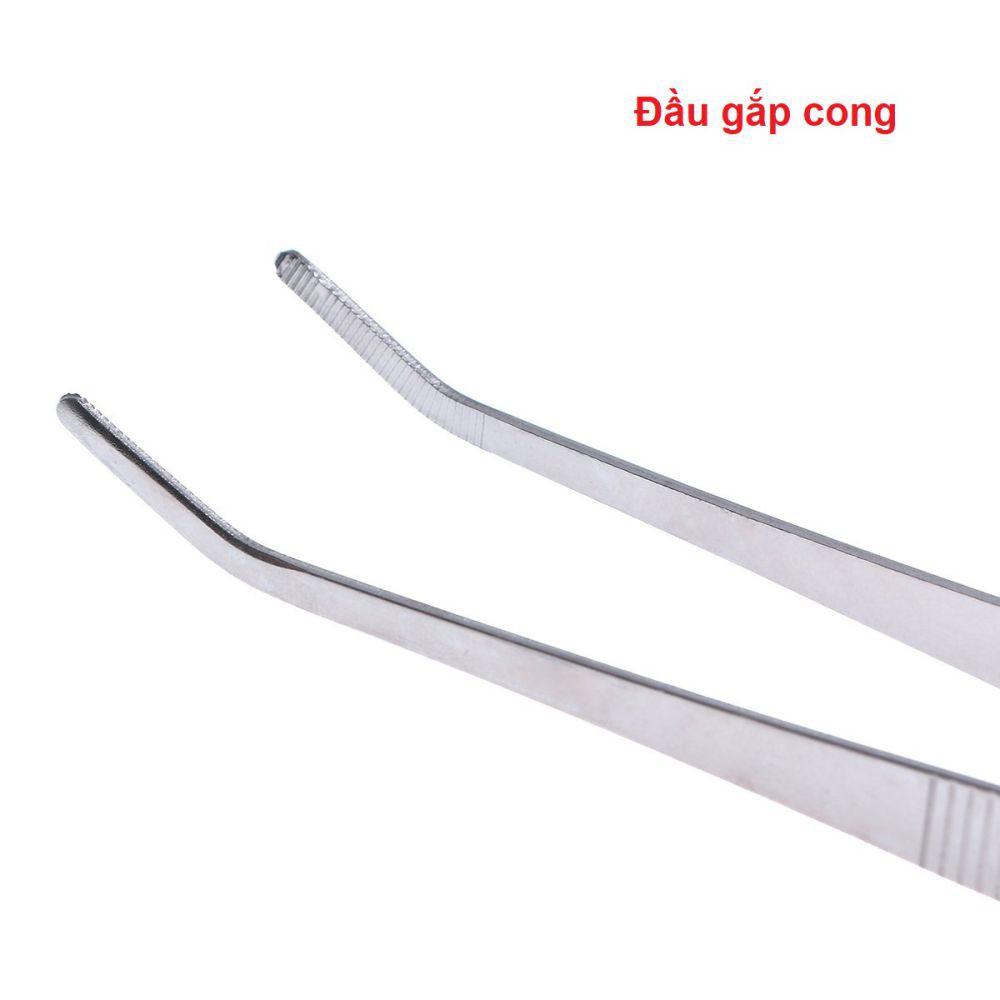 Nhíp gắp dài CR25cm thép không rỉ 201