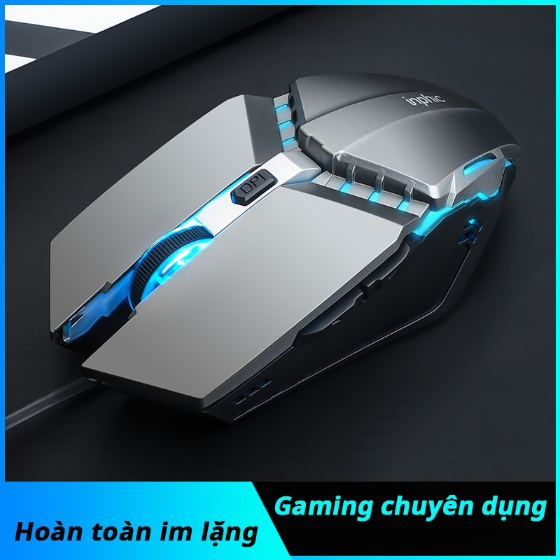 Chuột Chơi Game Có Dây Inphic P2 - Hàng Chính Hãng