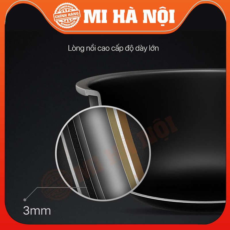 Nồi Cơm Điện Xiaomi Thông Minh Cao Tần 1,6L - 3L - 4L- Hàng chính hãng