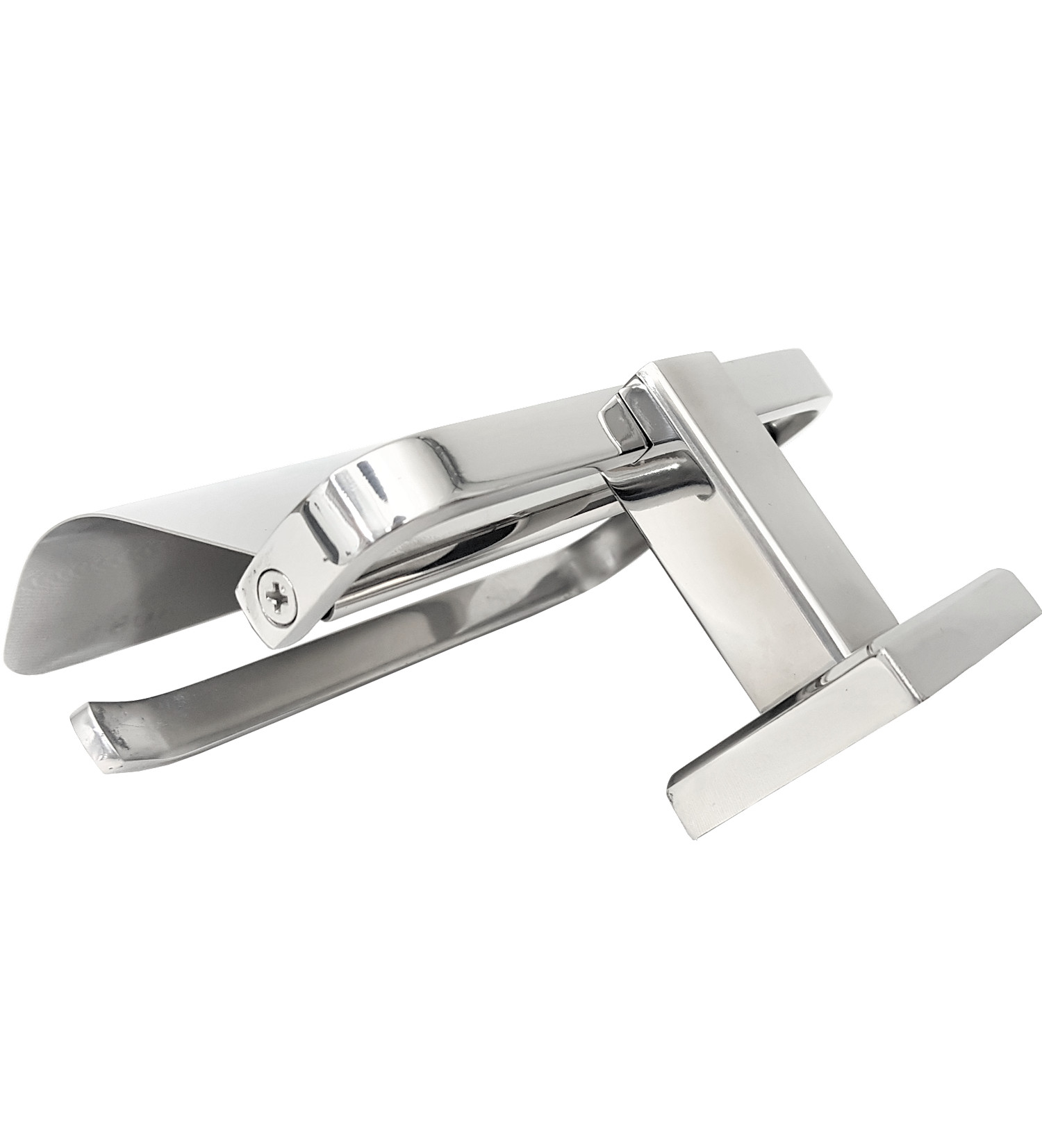 Lô giấy vệ sinh chân đế vuông INOX 304